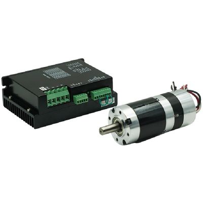56JBX DC24v 20-100W Fırçasız Dişli Motor, Hassas Kontrol Ekipmanları İçin Planet Şanzımanlı