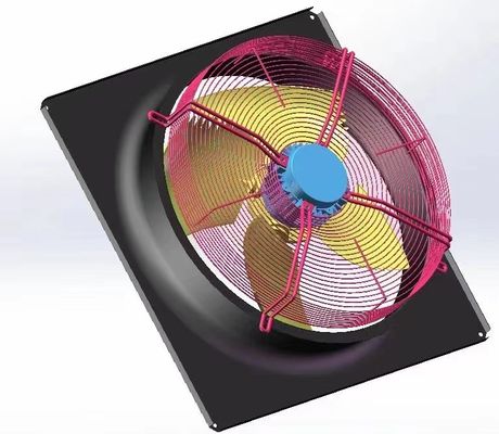 600-900mm Endüstriyel Havalandırma Fanı Büyük Boy EC Sera Deposu İçin Dikey Soğutma Fanı