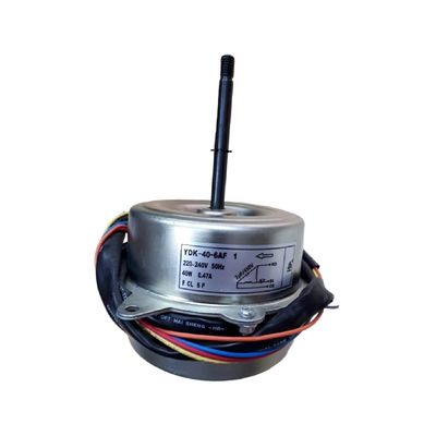 1-1.5p Split Klima Fan Motoru YDK40-6F Kapasitör Çalıştırma 9000-12000BTU Oda Kliması İçin