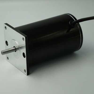 24V 48V Daimi Mıknatıslı Fırçalanmış DC Motor 30-300W 76ZYT Salıncak Bariyer Kapısı Akıllı Turnike İçin