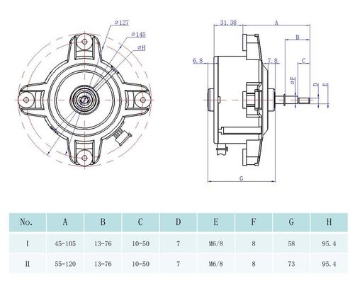 10-250 W BLDC Fırçasız DC motor DC310V Eksenel Fan Santrifüj Üfleyici Tekerlek PCB Olmadan 3 Tel
