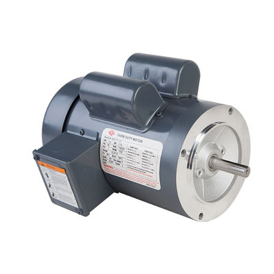 48 56 Çerçeve Tek Fazlı AC Endüksiyon Motoru 60hz Kondansatör Sprey Yıkayıcılar İçin Çalıştırma Çalıştırma Motoru