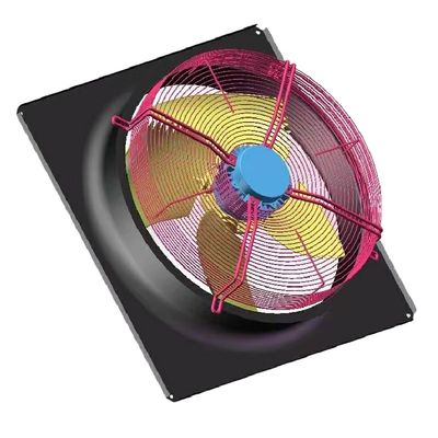AC Çatı Üniteleri için 3 Faz 900mm Kompakt Eksenel Akış Fanı 380V