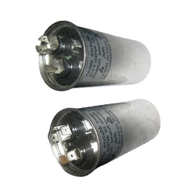 Çıkış Filtresi için 20-80Uf AC Motor Başlatma Kondansatörleri Patlama Korumalı Tek Oval Çalıştırma Kondansatörü