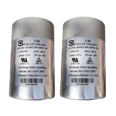 50 60hz AC Elektrik Motoru Kondansatörü 450vac 1/40/70/21uf Cbb61 Fan için