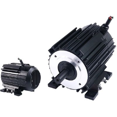 Hava soğutma/su soğutma AC BLDC motor, 0-3000 rpm hız aralığı ve yalıtım sınıfı F/H