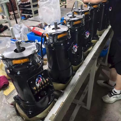 100-1000W 3 fazlı endüstriyel motor, TEFC kablosu ve CE sertifikası